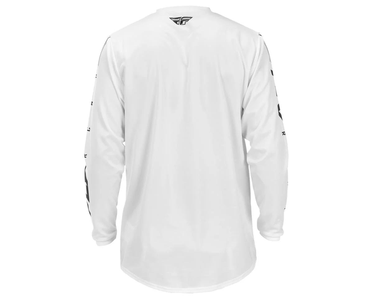 Fly Racing Universal Jersey (White/Black) (2XL) - view 2